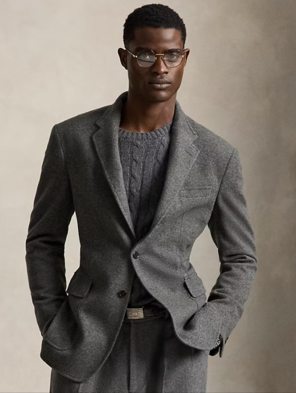 Ralph Lauren Wool Silk Blend Sport Coat